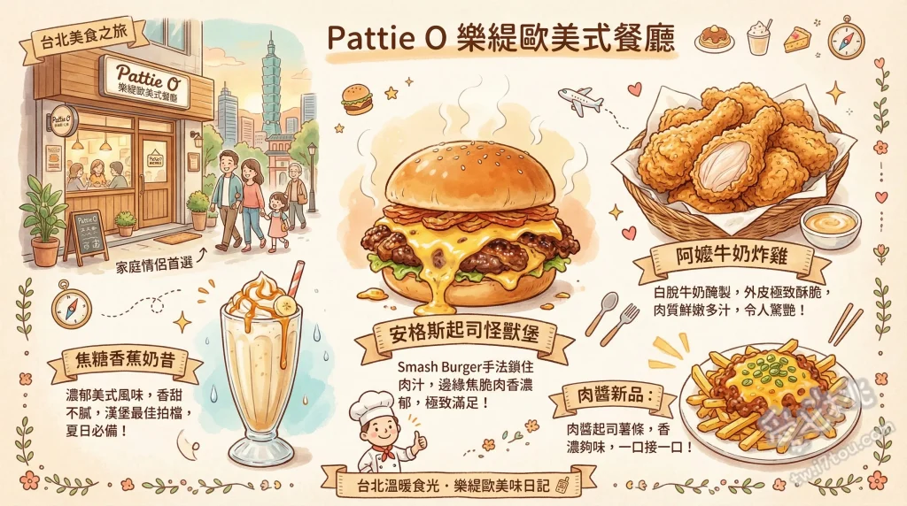 Pattie O 樂緹歐美式餐廳
