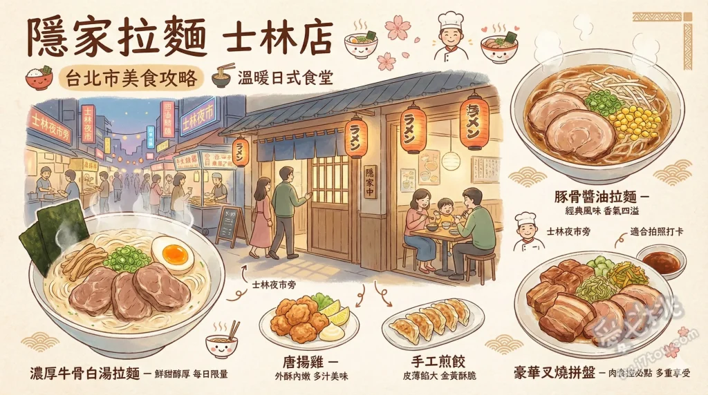 隱家拉麵 士林店