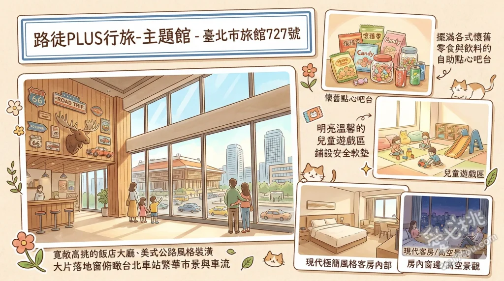 路徒PLUS行旅-主題館 - 臺北市旅館727號