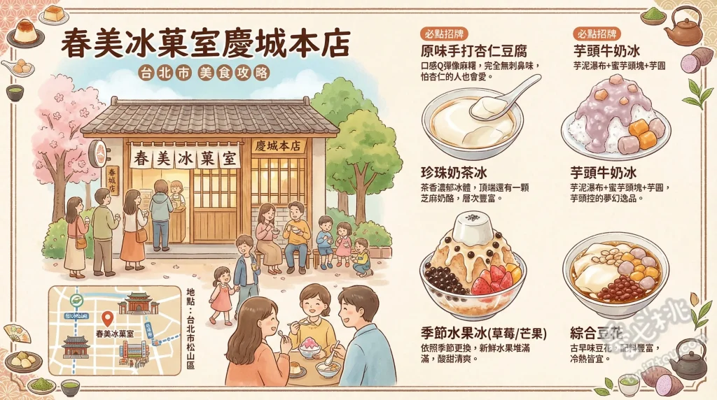 春美冰菓室慶城本店
