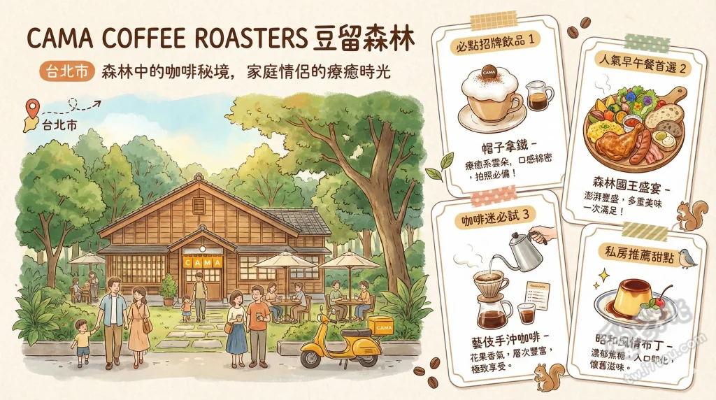 CAMA COFFEE ROASTERS豆留森林