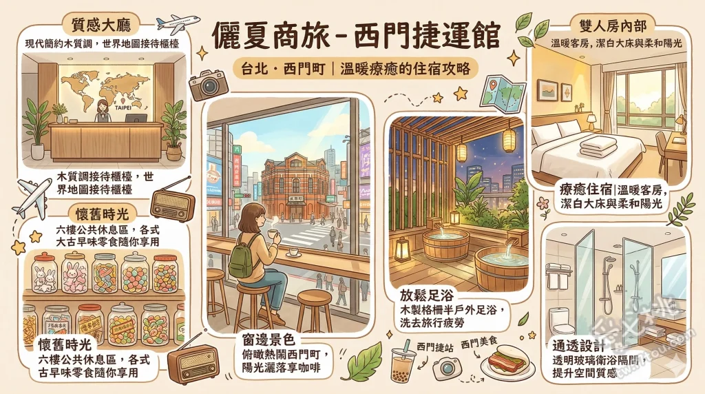 儷夏商旅 - 西門捷運館