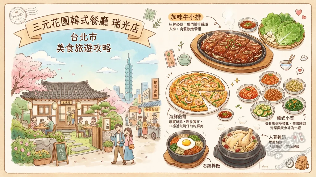 三元花園韓式餐廳 瑞光店