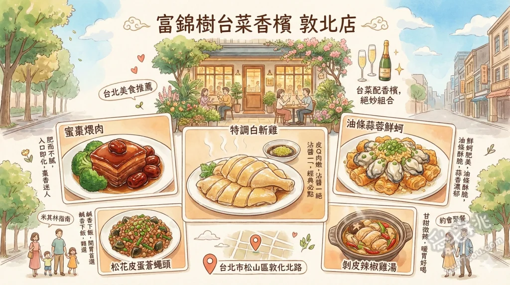 富錦樹台菜香檳 敦北店