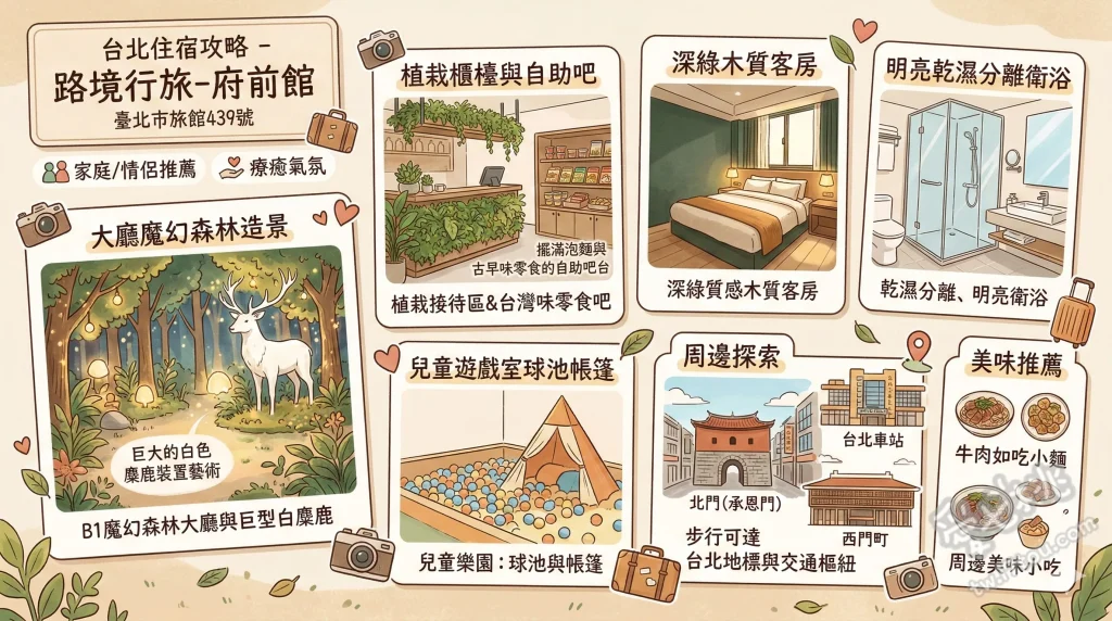 路境行旅-府前館 - 臺北市旅館439號