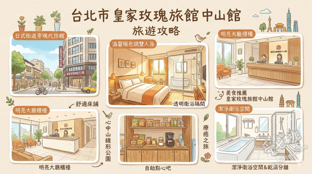 皇家玫瑰旅館中山館