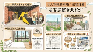 雀客旅館台北松江