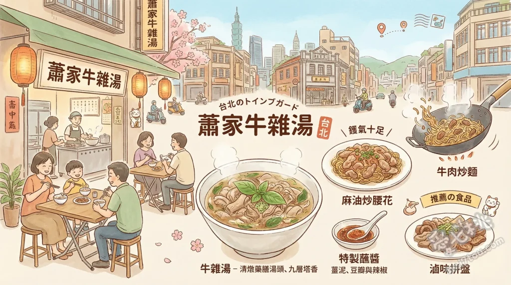 蕭家牛雜湯