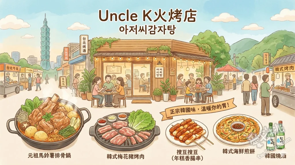 Uncle K 火烤店 아저씨감자탕