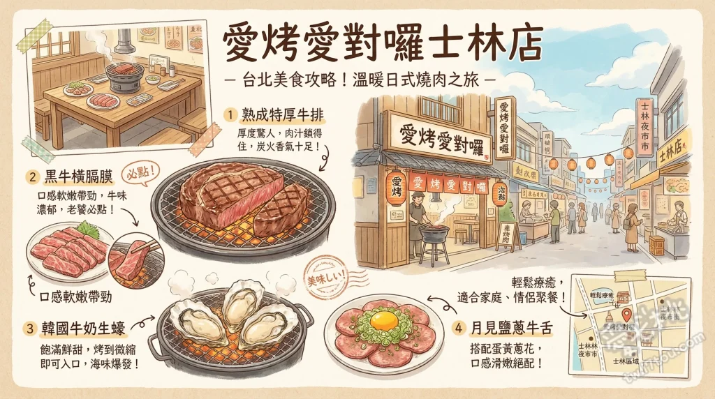 愛烤愛對囉 士林店