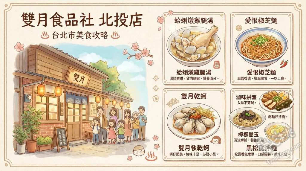 雙月食品社 北投店