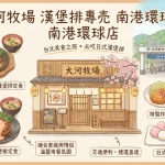 大河牧場 漢堡排專売 南港環球店