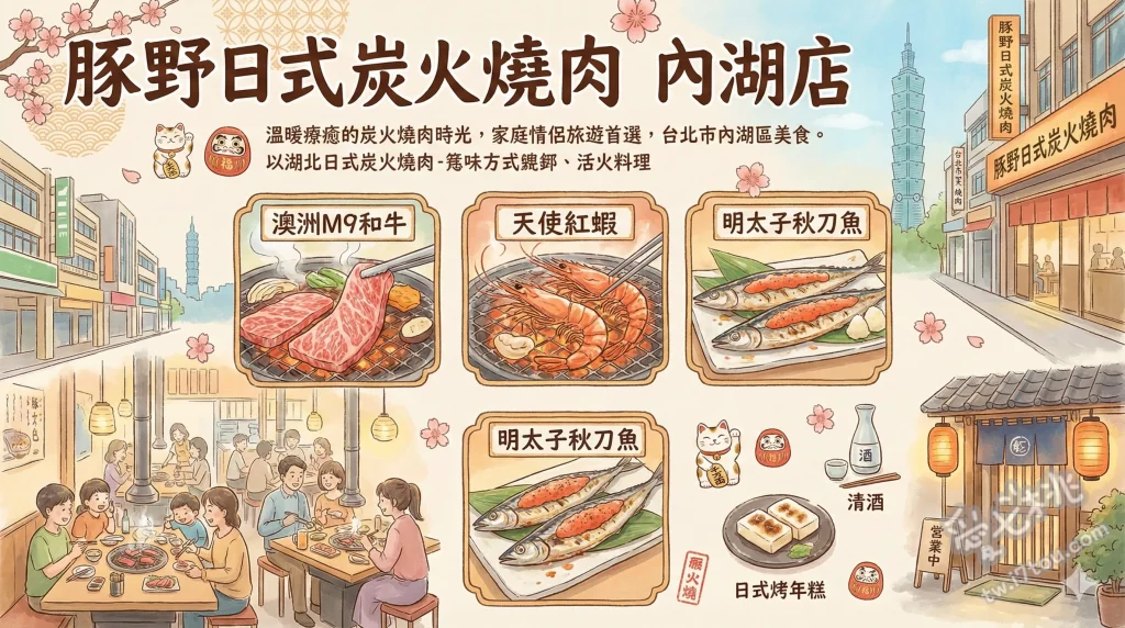 豚野日式炭火燒肉 內湖店