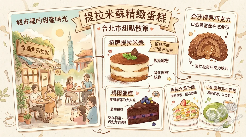 提拉米蘇精緻蛋糕