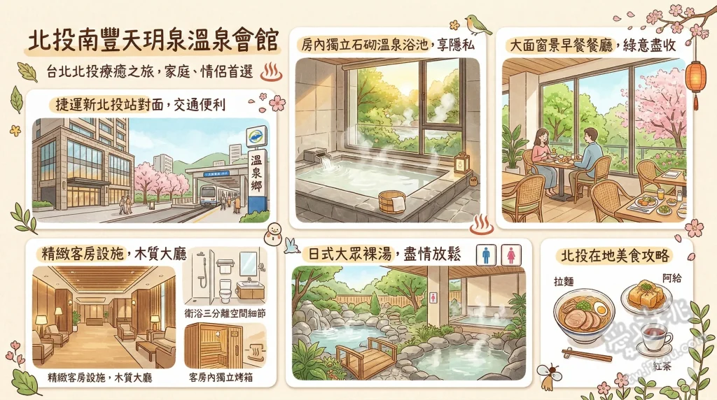 北投南豐天玥泉溫泉會館