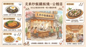 炎弟炒飯鐵板燒 公館店