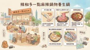 辣椒多一點麻辣鍋物養生鍋