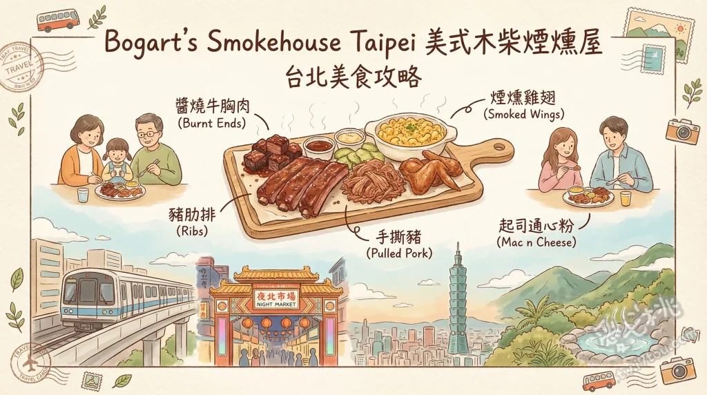 Bogart's Smokehouse Taipei 美式木柴煙燻屋