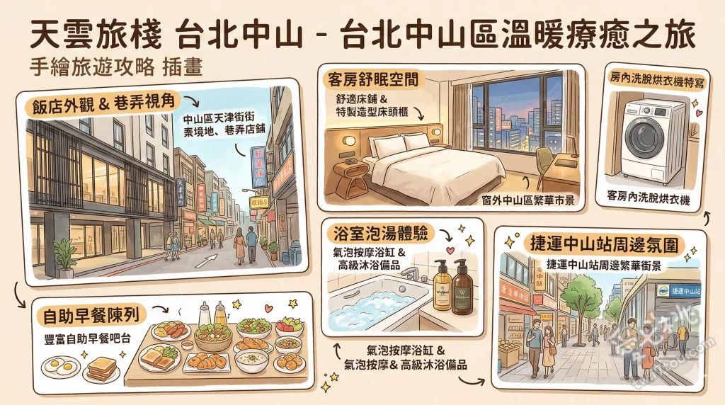 天雲旅棧 台北中山