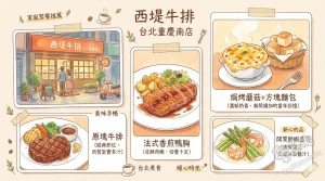 西堤牛排 台北重慶南店