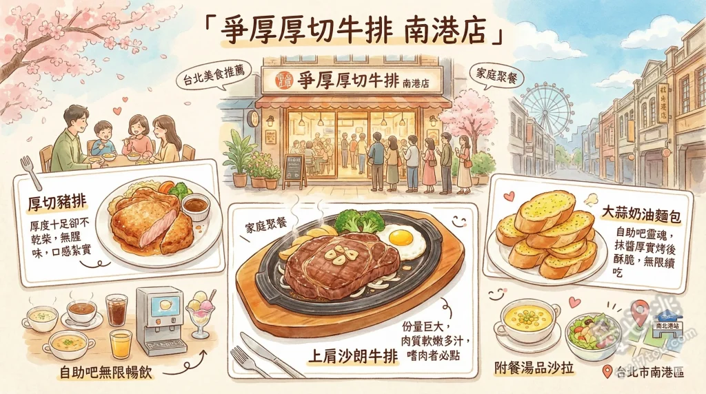 爭厚厚切牛排 南港店