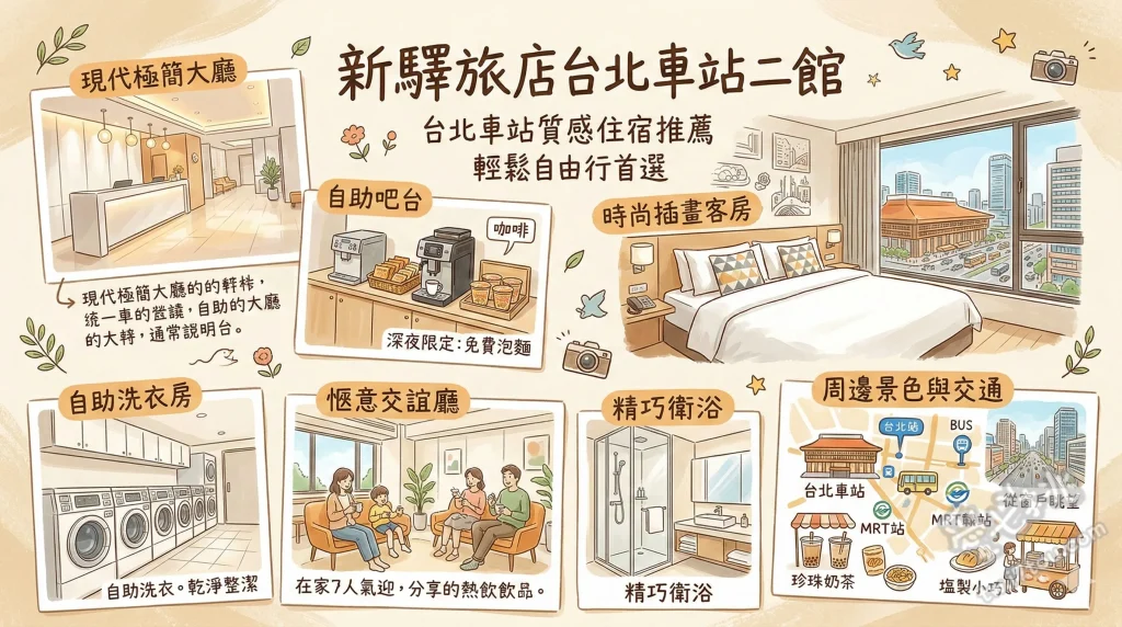 新驛旅店台北車站二館