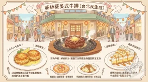 茹絲葵美式牛排 台北民生店