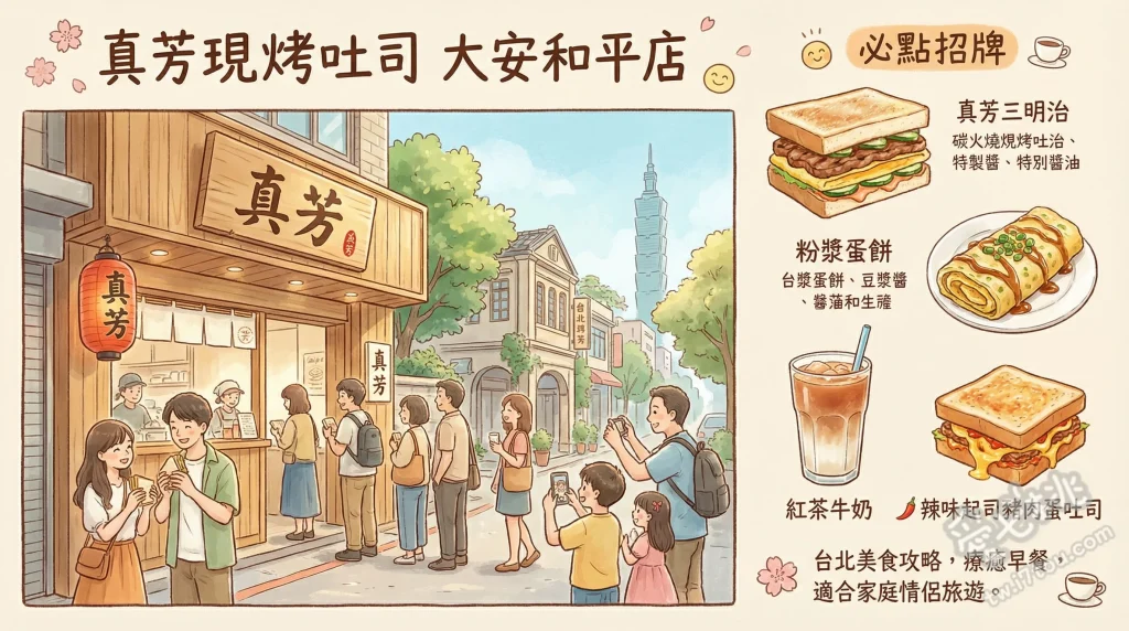 真芳現烤吐司 大安和平店