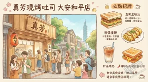 真芳現烤吐司 大安和平店