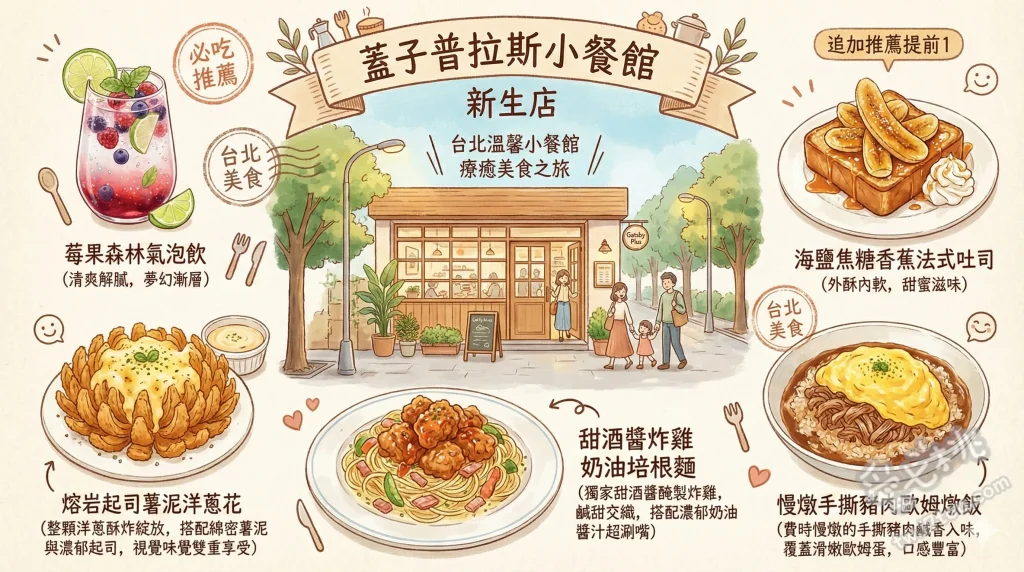 蓋子普拉斯小餐館 新生店
