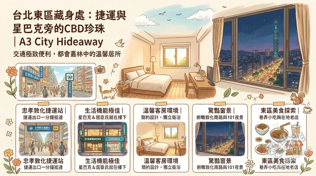 A3 City Hideaway: CBD Gem with MRT & Starbucks