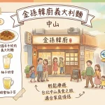 金孫韓廚 義大利麵 中山