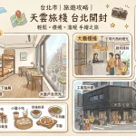 天雲旅棧台北開封