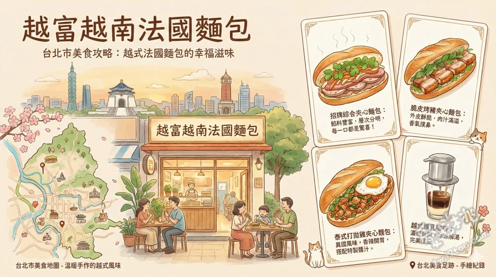 越富越南法國麵包