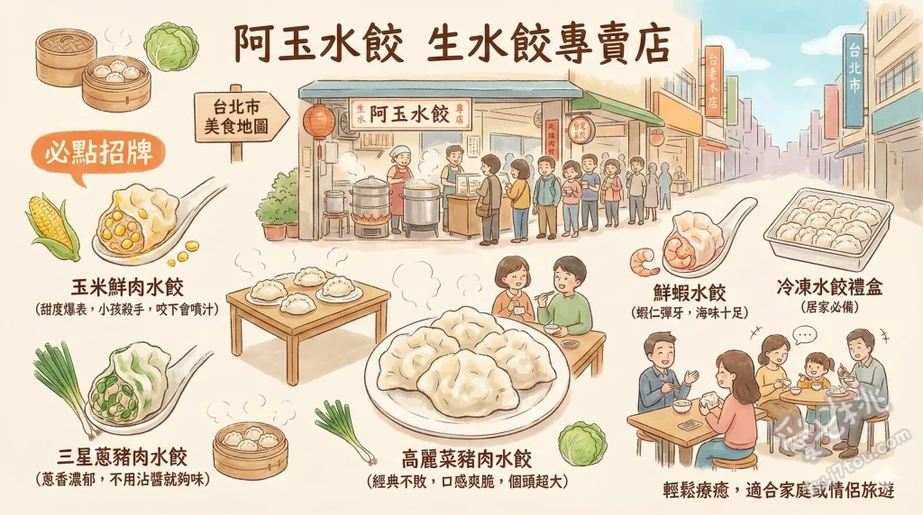 阿玉水餃 生水餃專賣店