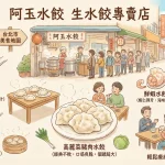 阿玉水餃 生水餃專賣店
