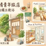 台北天晴青年旅店-房間內獨立衛浴