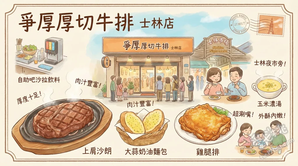 爭厚厚切牛排 士林店