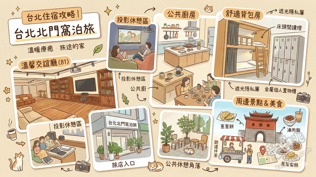 台北北門窩泊旅