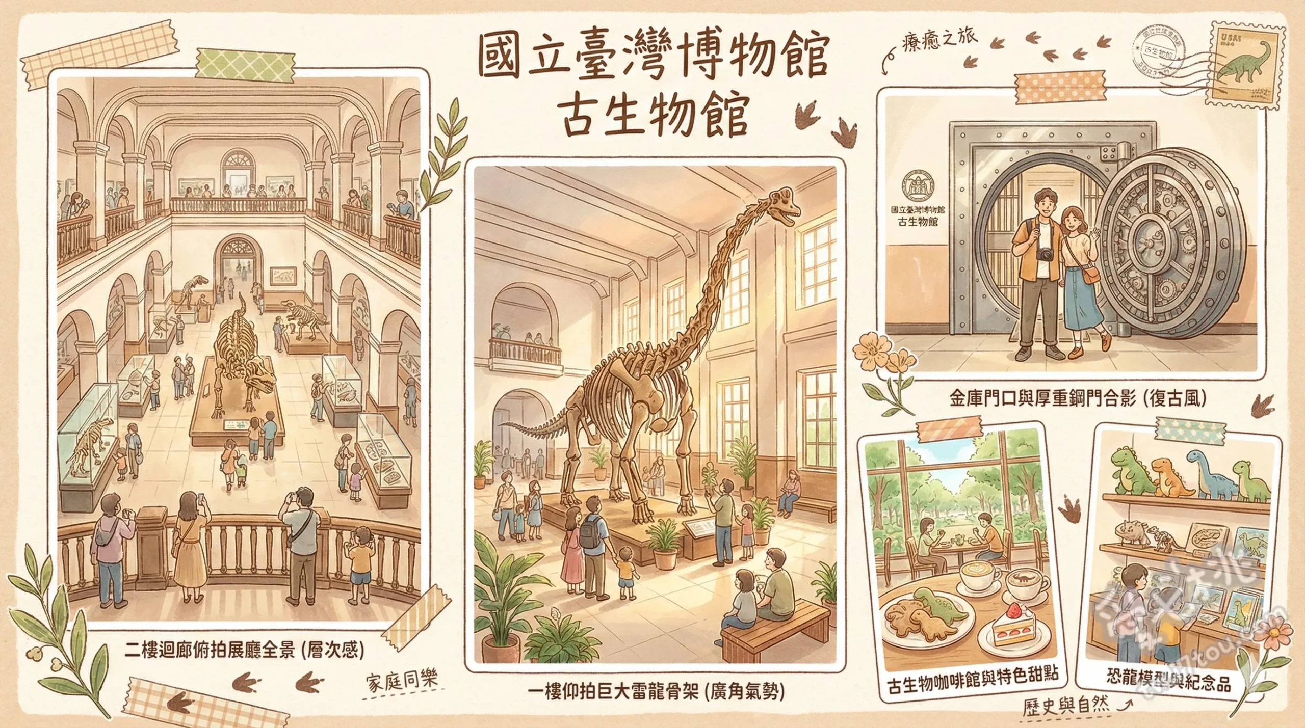 國立臺灣博物館 古生物館