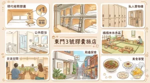 東門3號膠囊旅店