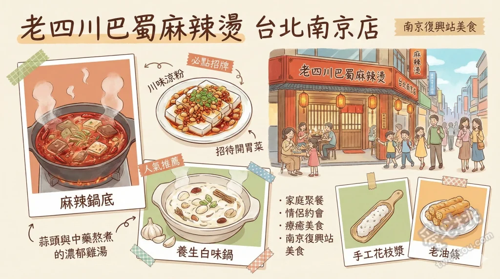 老四川巴蜀麻辣燙 台北南京店