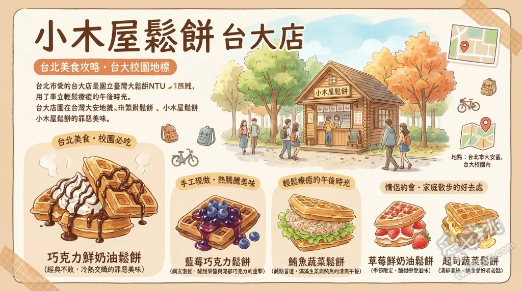 小木屋鬆餅 台大店