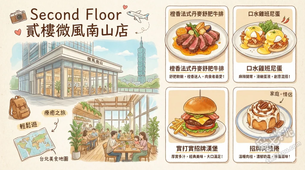 Second Floor 貳樓微風南山店