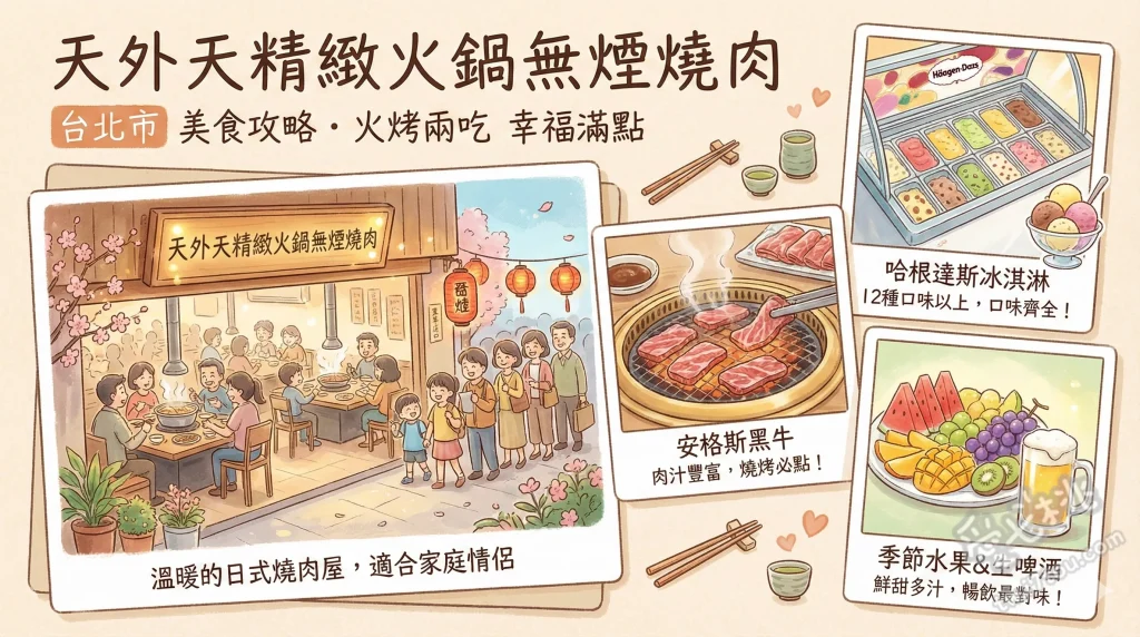 天外天精緻火鍋無煙燒肉