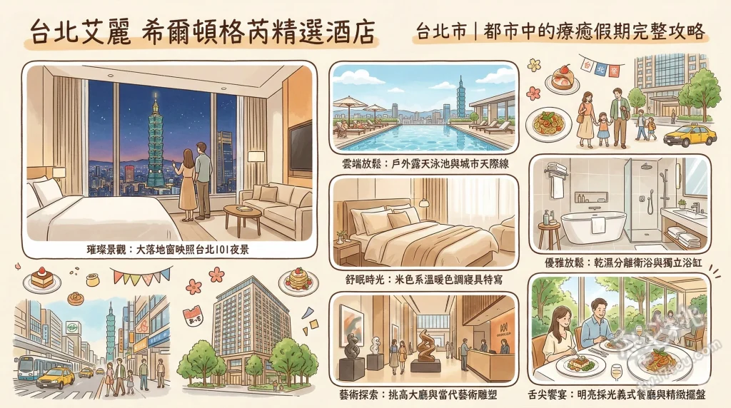 台北艾麗 希爾頓格芮精選酒店