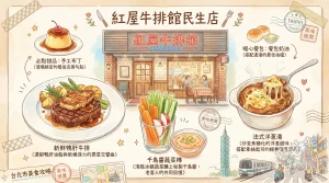 紅屋牛排館民生店