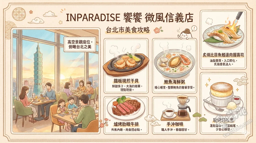 INPARADISE 饗饗 微風信義店