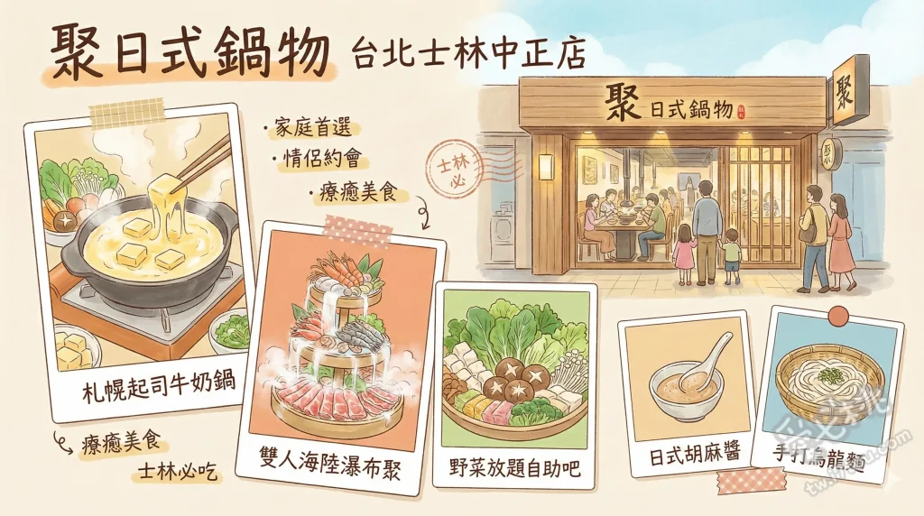 聚 日式鍋物 台北士林中正店