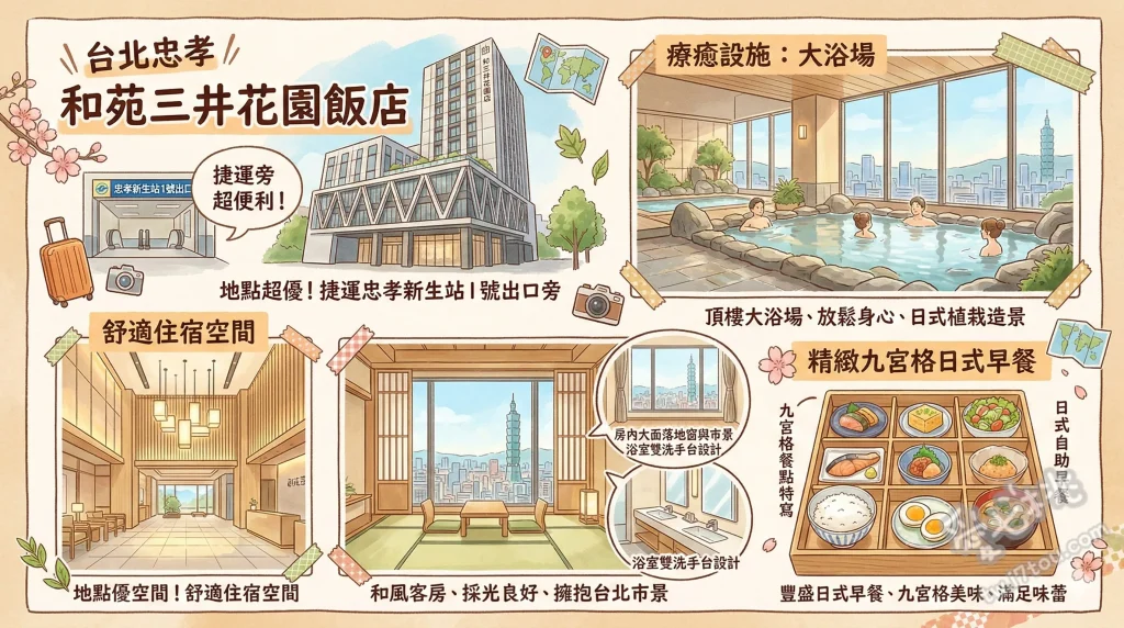 和苑三井花園飯店 台北忠孝